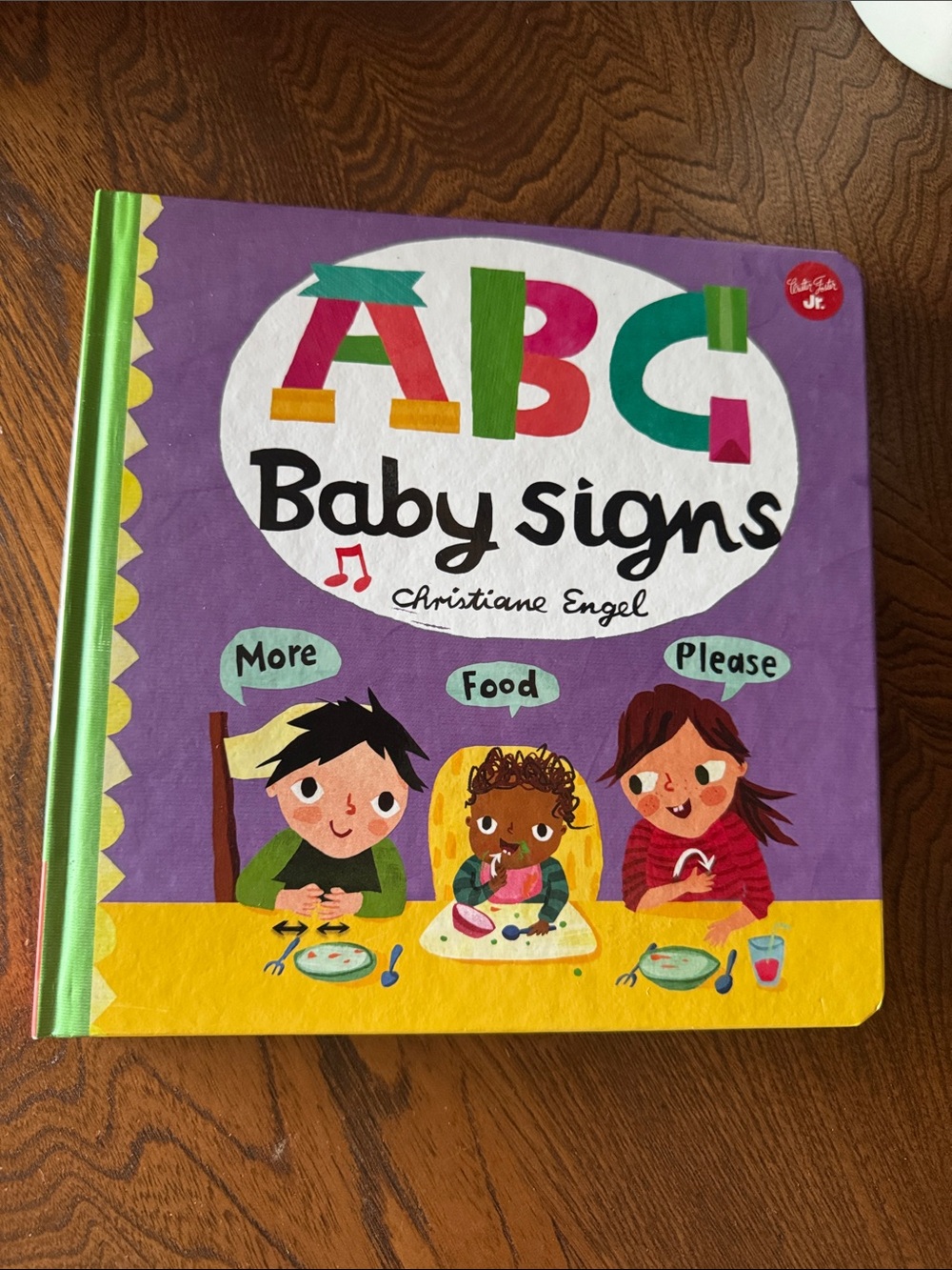 ABC Baby Signs Board Book, Usborne Black & White Books, Finger Puppet Books - Picture 2 of 15